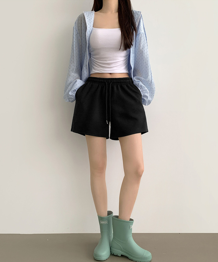 【丈別】Aライントレーニングショートパンツ(5color) BLACK