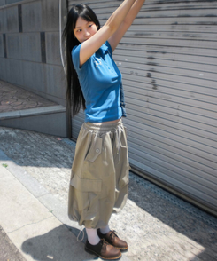 ショートパンツ ストリングカーゴバミューダパンツ BEIGE