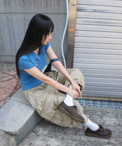 ショートパンツ ストリングカーゴバミューダパンツ BEIGE