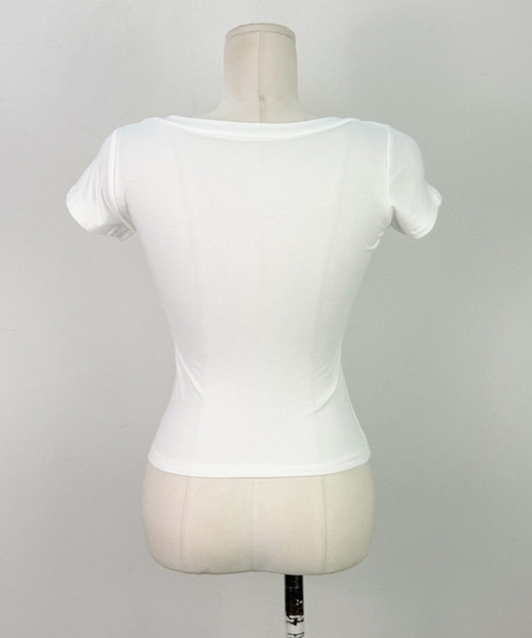 キュービックレタリング半袖Tシャツ