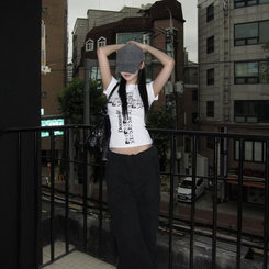 半袖Tシャツ クロススリム半袖Tシャツ WHITE