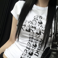 半袖Tシャツ クロススリム半袖Tシャツ WHITE