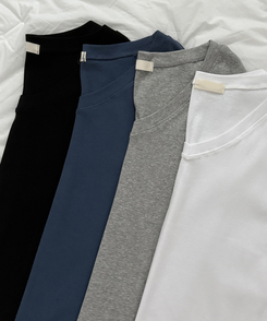 半袖Tシャツ Vネック半袖Tシャツ