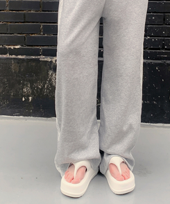 ブーツ サマー厚底軽量サンダル WHITE