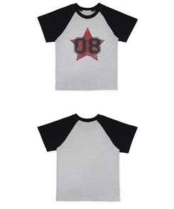 半袖Tシャツ バイカラー08ナスタンダード半袖Tシャツ