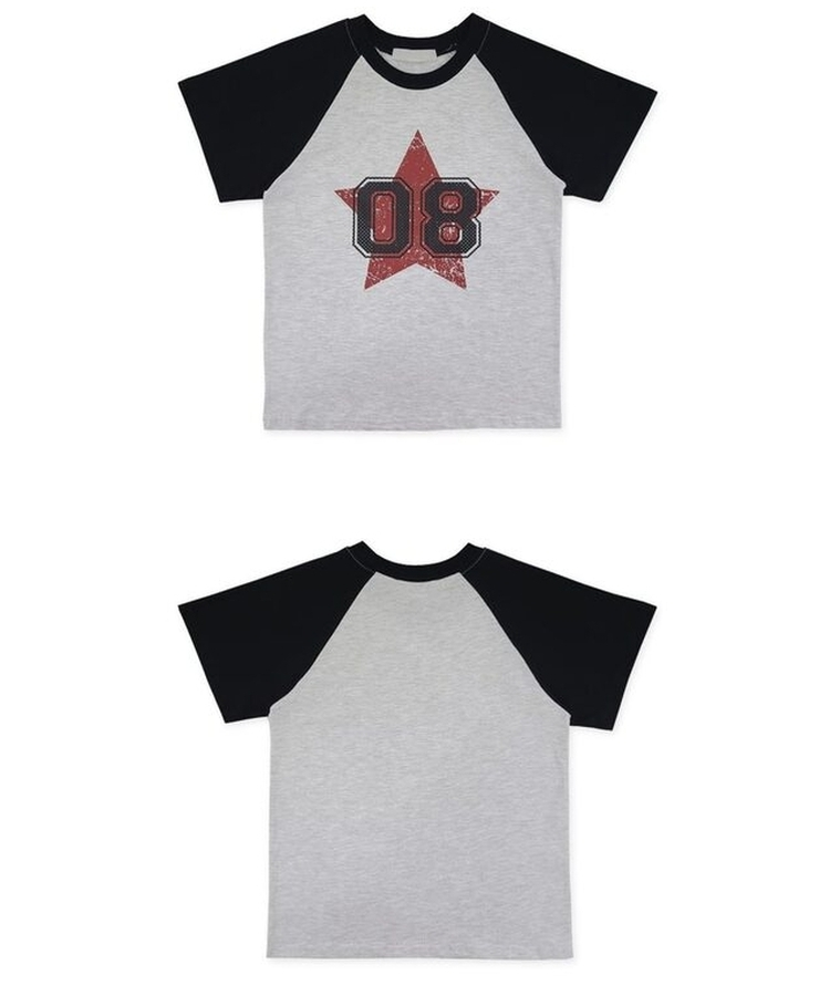 バイカラー08ナスタンダード半袖Tシャツ