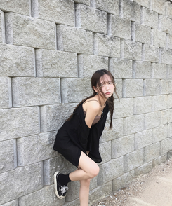 リネンルーズロールアップシャツ BLACK