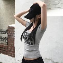 半袖Tシャツ ウィズアウト半袖Tシャツ GREY