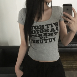半袖Tシャツ ウィズアウト半袖Tシャツ GREY