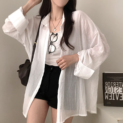 シャツ バルーンオーバーフィットシャツ IVORY