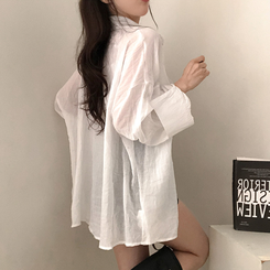 シャツ バルーンオーバーフィットシャツ IVORY