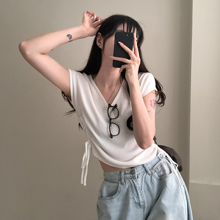 ニット ストリングキャミソールニット(5color) IVORY