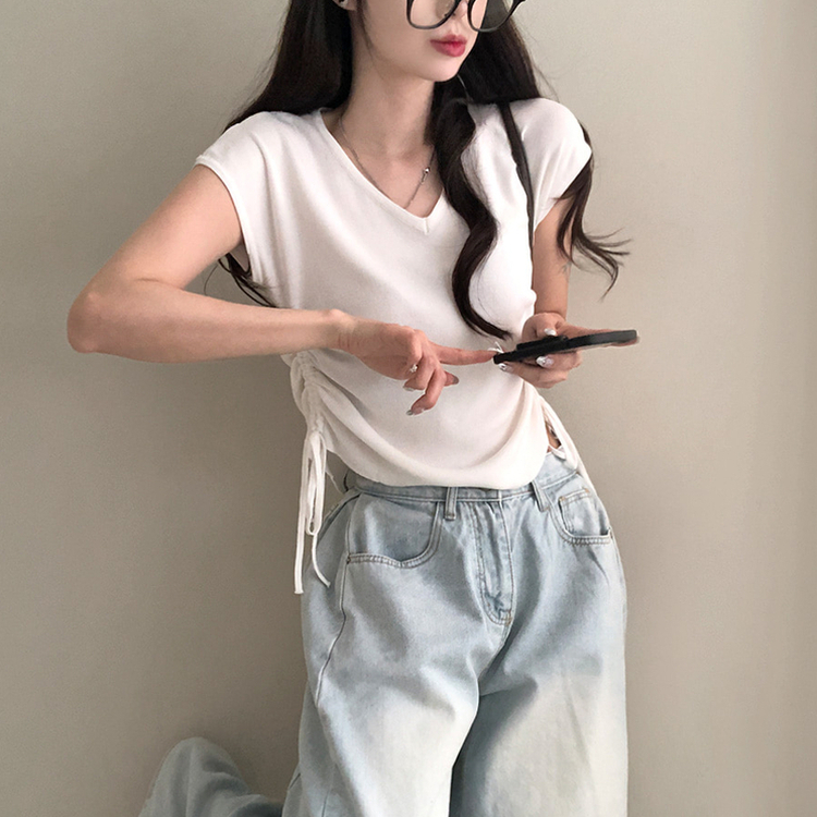 ニット ストリングキャミソールニット(5color) IVORY