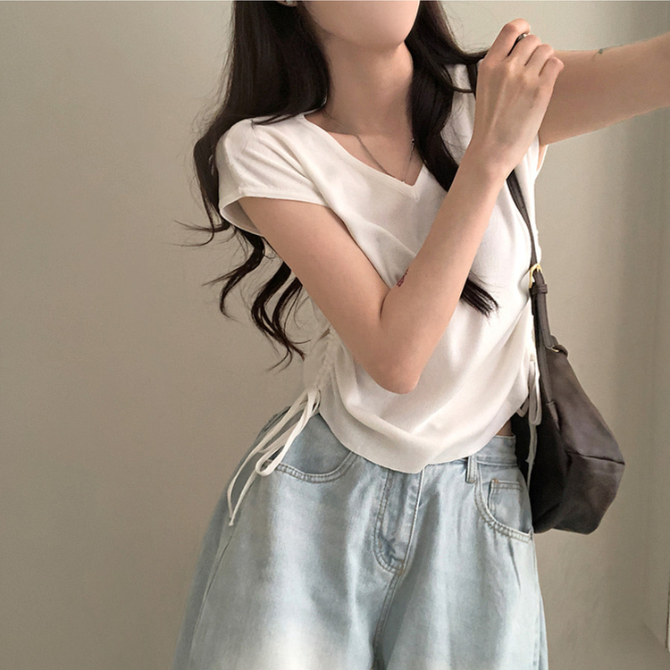ニット ストリングキャミソールニット(5color) IVORY