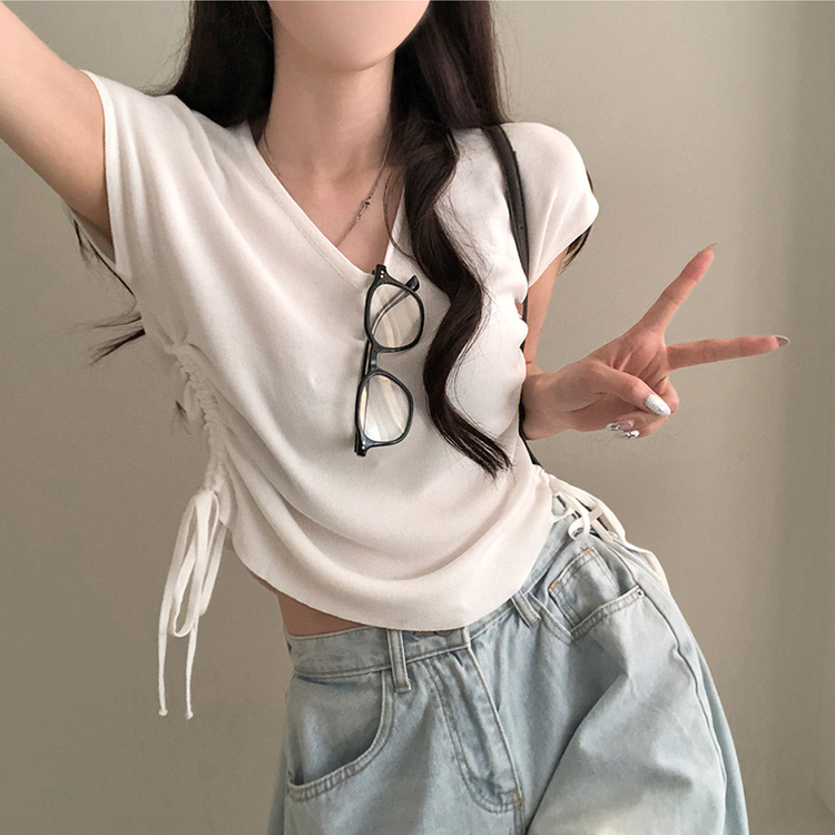 ニット ストリングキャミソールニット(5color) IVORY