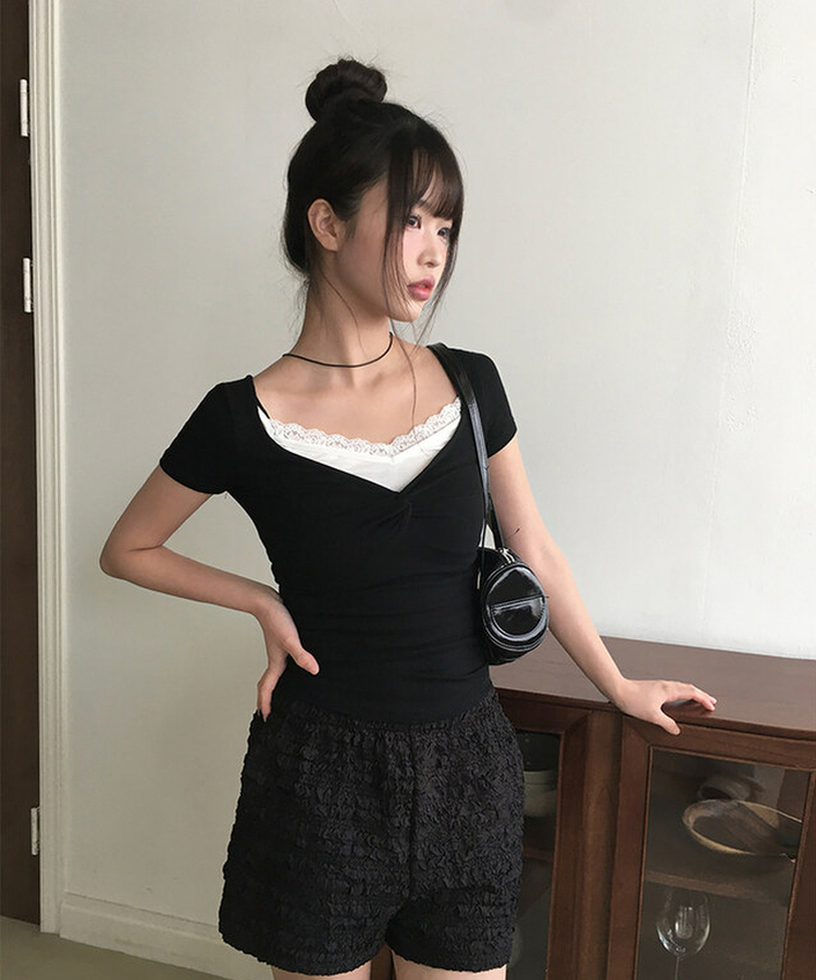シャーロットレースキャミソール IVORY