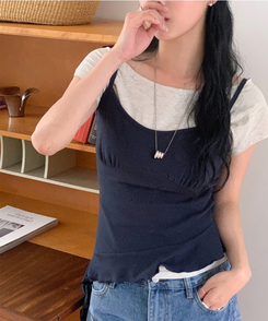 半袖Tシャツ ウィークリーボートネック半袖Tシャツ OATMAEL GRAY