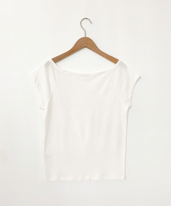 半袖Tシャツ ウィークリーボートネック半袖Tシャツ