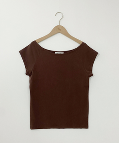 半袖Tシャツ ウィークリーボートネック半袖Tシャツ