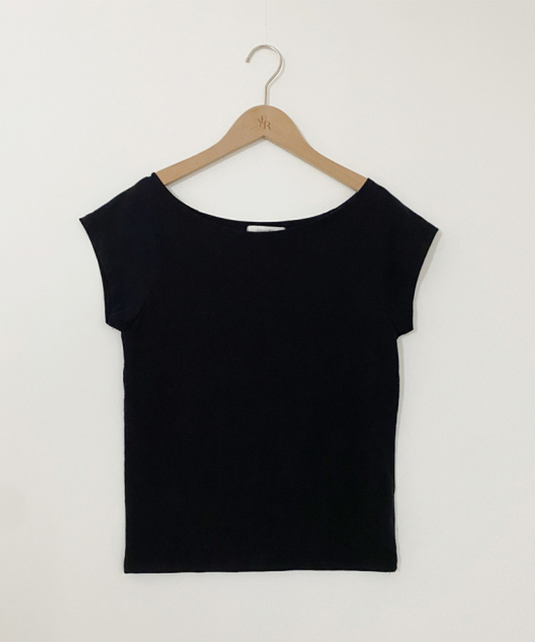 ウィークリーボートネック半袖Tシャツ