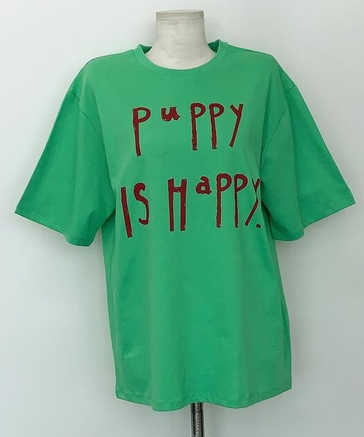 ファニーレタリング半袖Tシャツ