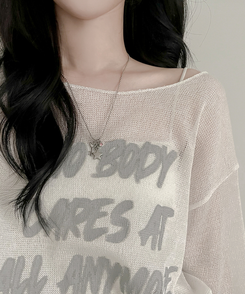 長袖Tシャツ ルーズフィット長袖Tシャツ IVORY