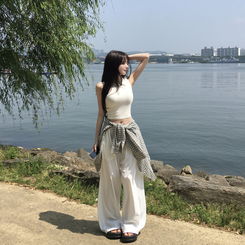 トレーニングパンツ 【丈別】クーリングストリングワイドトレーニングパンツ IVORY