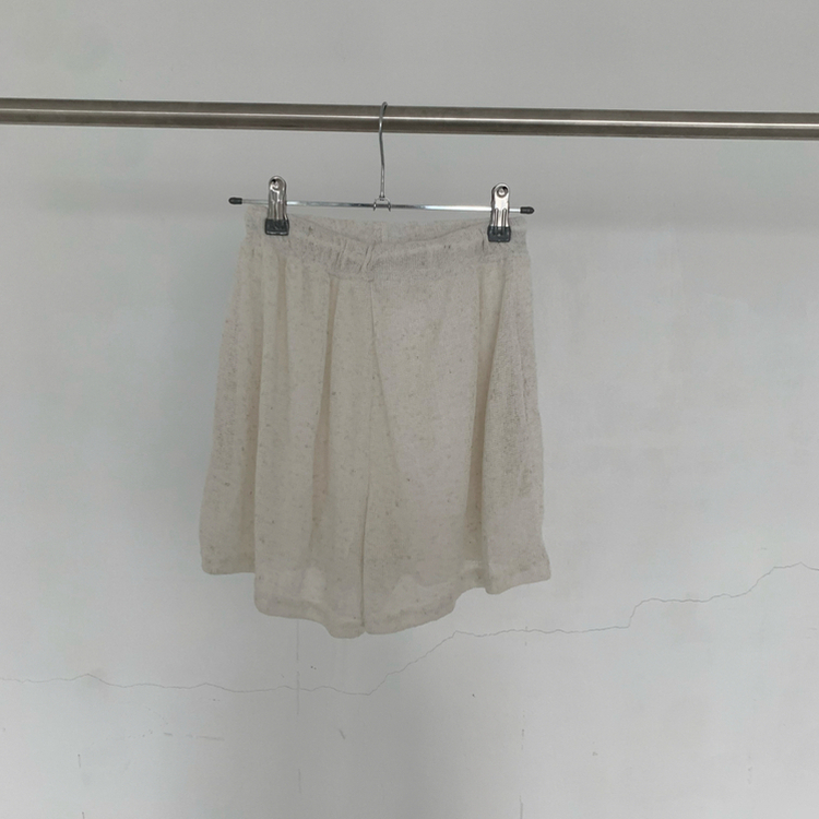 【3pcSET】クールシースルーフードジップアップ キャミソール パンツ