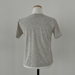 半袖Tシャツ ハートベアクロップ半袖Tシャツ