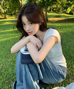 半袖Tシャツ オフレースTシャツ IVORY