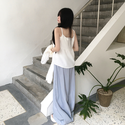 トレーニングパンツ クーリングバイカラーワイドトレーニングパンツ AQUA