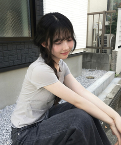 半袖Tシャツ ドットシースルーレイヤード半袖Tシャツ GREY