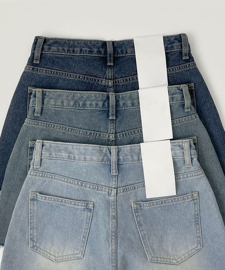 ウォッシングデイリーデニムショートパンツ