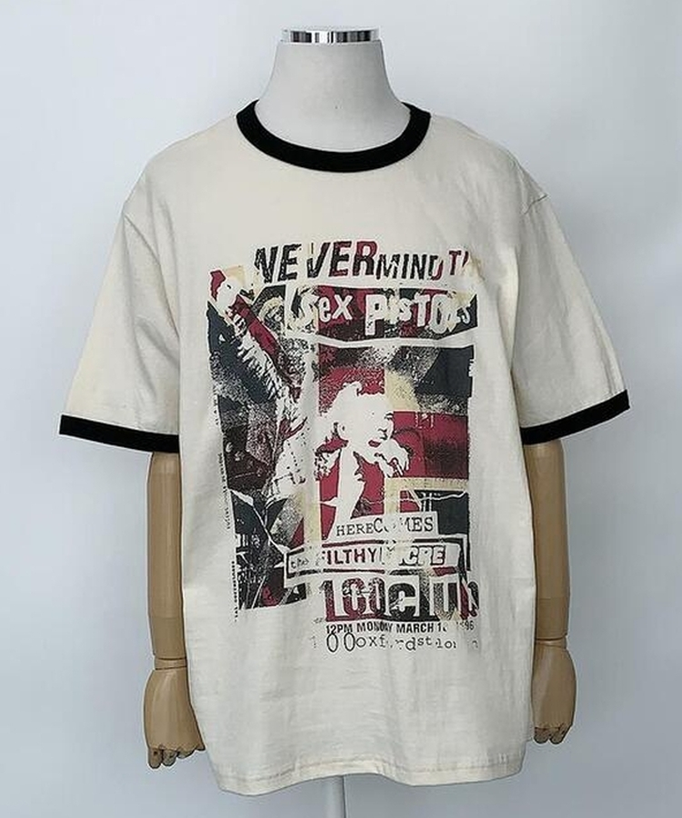 バイカラー半袖Tシャツ