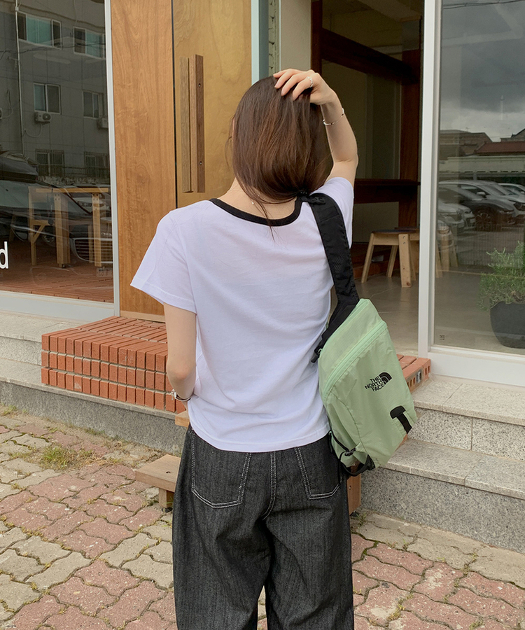 リンガーバイカラー半袖Tシャツ｜半袖Tシャツ｜韓国ファッション通販 SONA