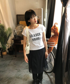 半袖Tシャツ ブロステ半袖Tシャツ WHITE