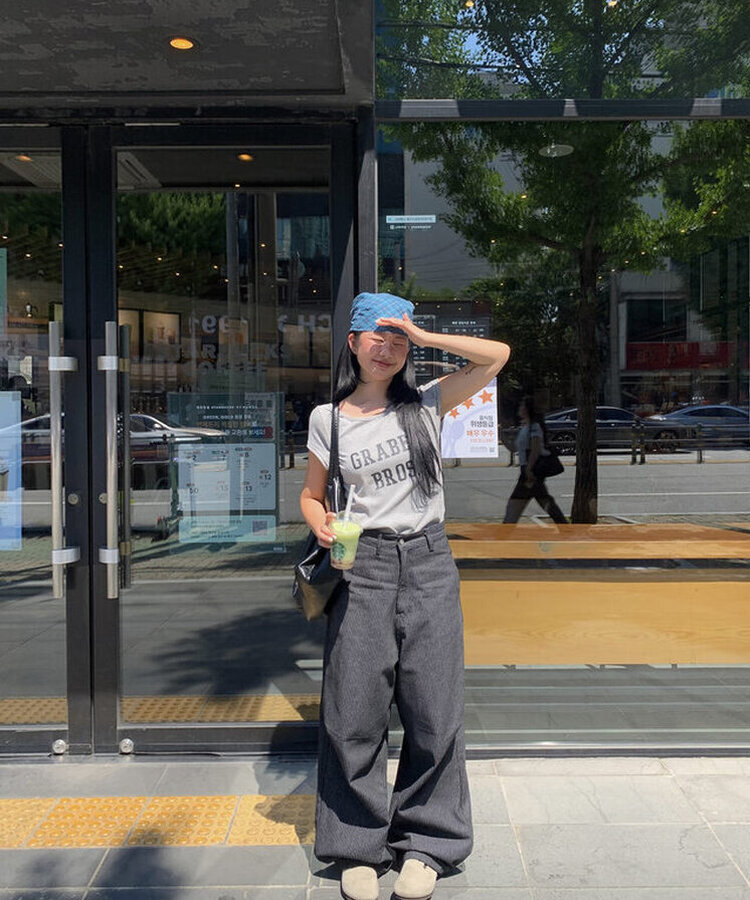 ブロステ半袖Tシャツ GRAY
