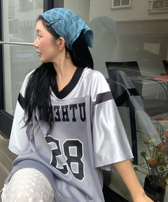 半袖Tシャツ 85スポーティー半袖Tシャツ SILVER GRAY