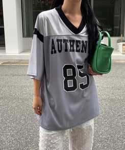 半袖Tシャツ 85スポーティー半袖Tシャツ SILVER GRAY