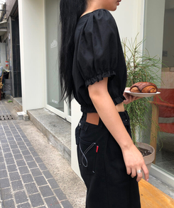 ブラウス ビットブラウス BLACK
