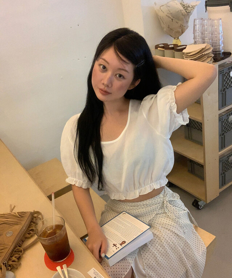 ビットブラウス IVORY
