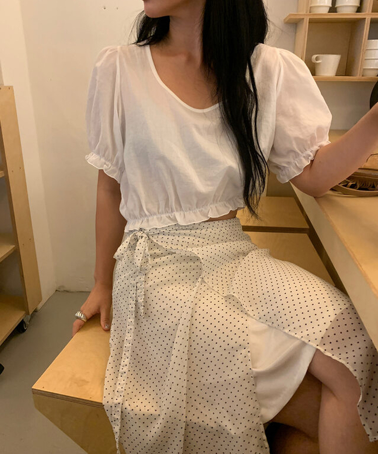 ビットブラウス IVORY
