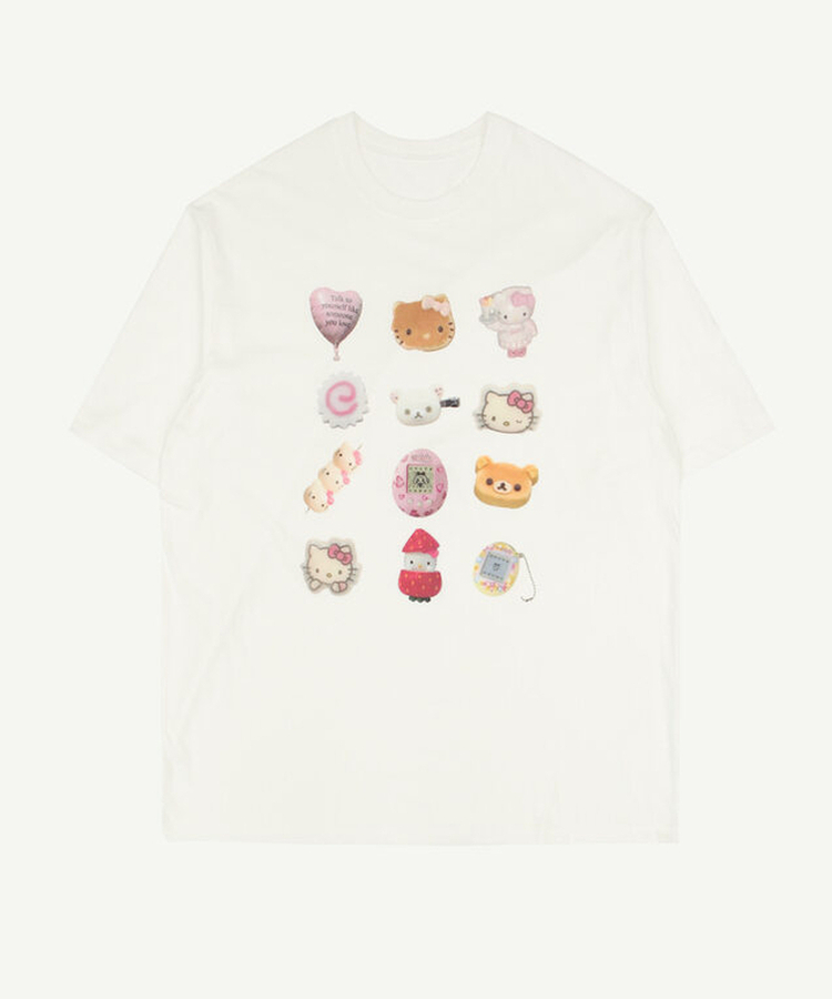 キティージップ半袖Tシャツ