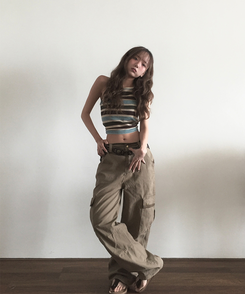 ポケットカーゴパンツ KHAKI