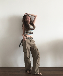 ポケットカーゴパンツ KHAKI