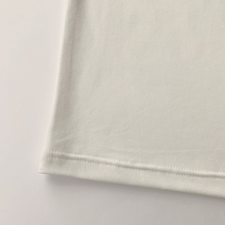 ウエストのくびれスパークリング英文レタリング半袖Tシャツセミクロップラウンド捺染半袖Tシャツ