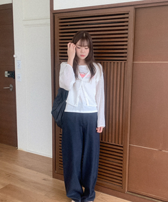 半袖Tシャツ コットンプリンティング半袖Tシャツ IVORY