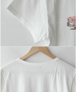 半袖Tシャツ コットンプリンティング半袖Tシャツ