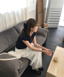 メッシュメリージェーンシューズ BLACK