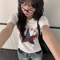 半袖Tシャツ ビンテージプリンティング半袖Tシャツ WHITE